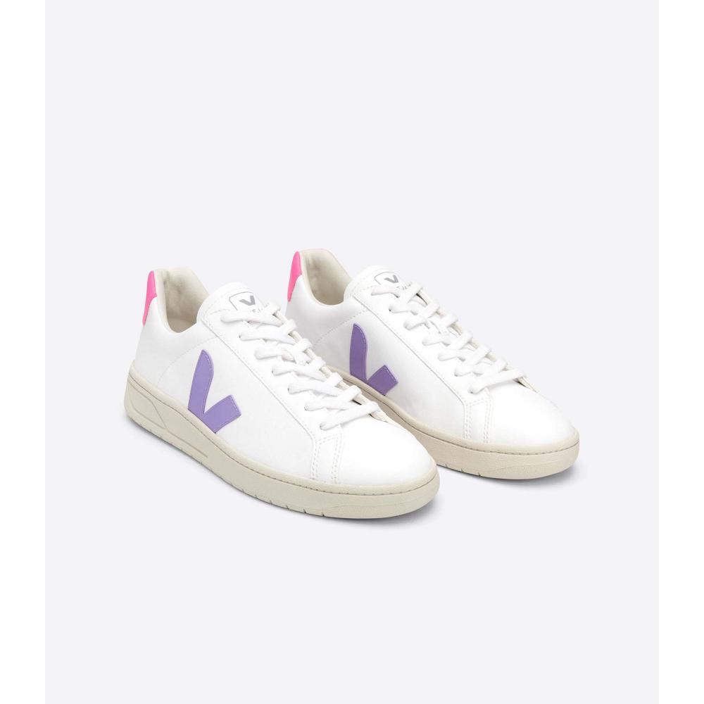 Veja URCA CWL Cipő Női White/Purple/Pink | HU 563CTV